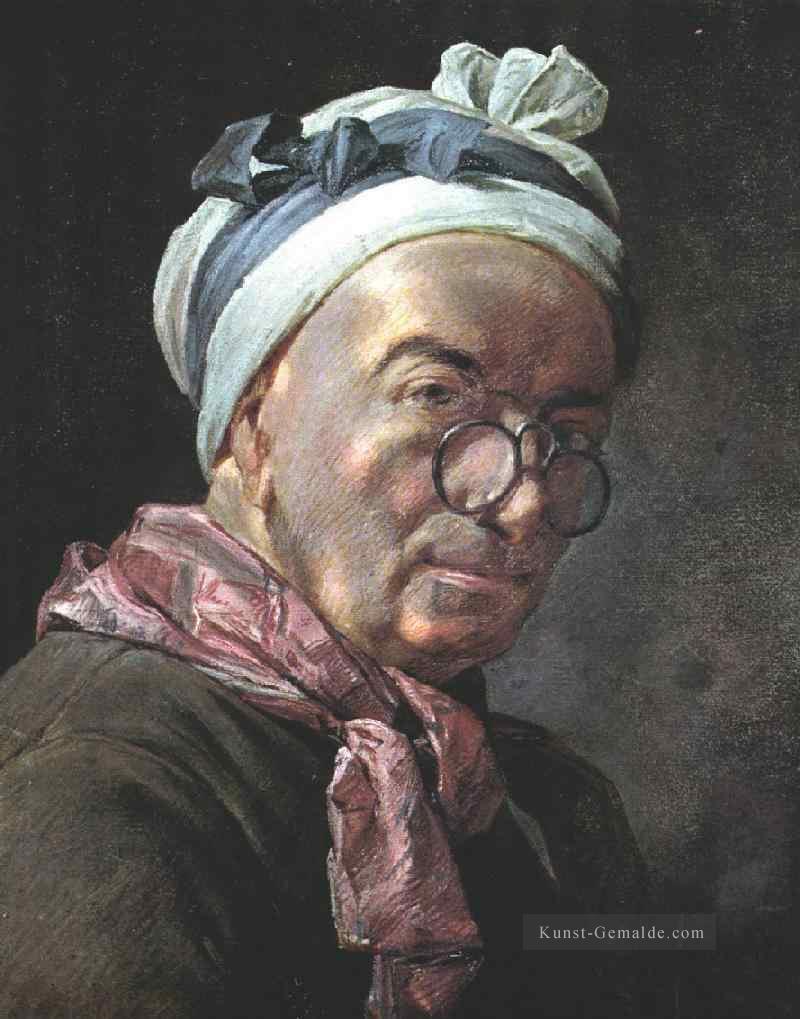 Selbst Porträt Jean Baptiste Simeon Chardin Ölgemälde